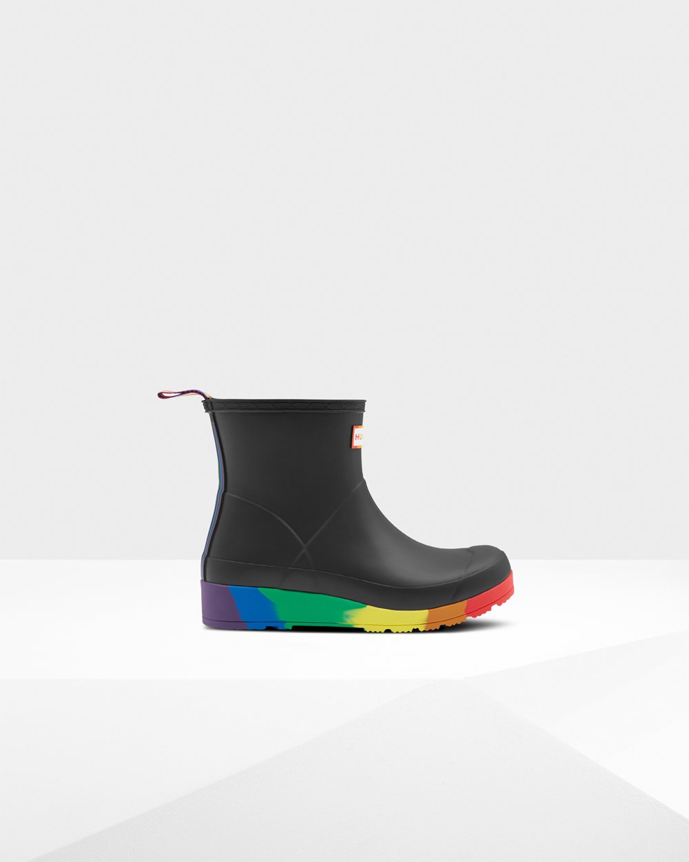 Bottes Play Hunter Original Pride Flatform Rain Femme Noir YHUDAFL-17